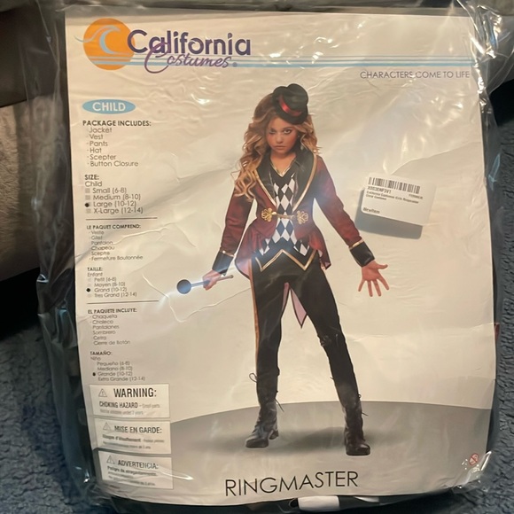 Other - Child ringmaster Halloween costume